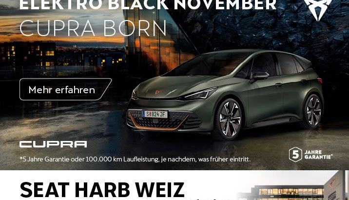Black November CUPRA Born