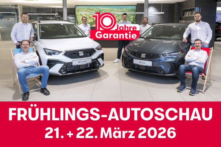 Frühlingsautoschau SEAT Harb
